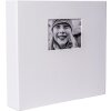 HNFD Maxi Álbum de Fotos Lona blanco 34,5x33 cm 100 páginas negras