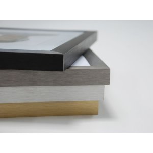 Marco de aluminio Spacy 10x15 cm dorado