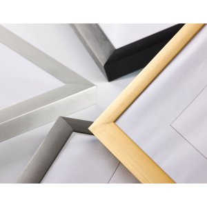 Marco de aluminio Spacy 10x15 cm dorado