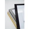 Marco de aluminio Spacy 10x15 cm dorado