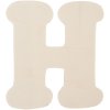 Letra de madera H 11 cm