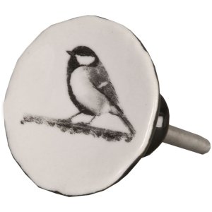 Clayre & Eef 62343 Pomo Puerta Ø 4 cm Blanco...