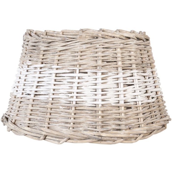 Clayre & Eef 6RO0067BW Pantalla Ø 38x22 cm Ratán Beige
