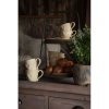 Clayre & Eef CHRKS Taza con Plato 200 ml Café Redondo Pollo Cerámica Beige