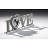 Marco decorativo LOVE para 1 foto 8x7,7 cm