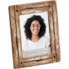 Marco de madera Walther Dupla 13x18 cm blanco-naturaleza