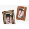 Marco de madera Walther Dupla 13x18 cm blanco-naturaleza