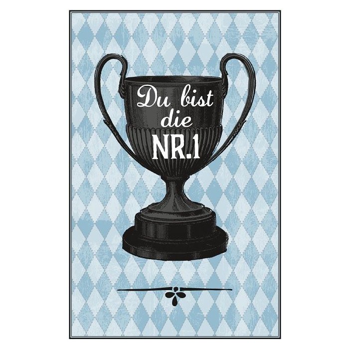Tarjeta Artebene Copa de felicitación nº 1