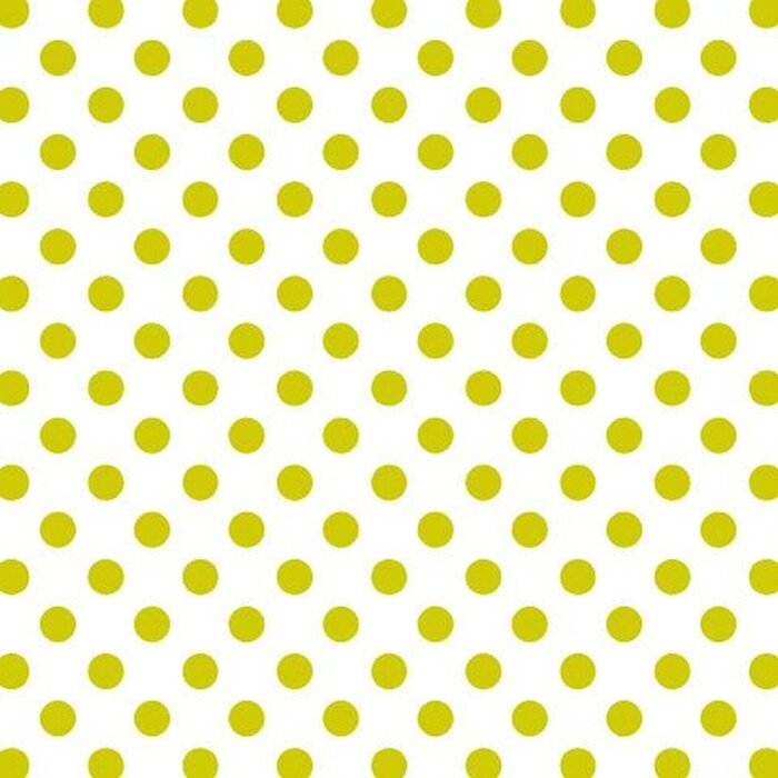Artebene Servilletas Dots blanco verde 33x33 cm
