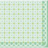 Artebene Servilletas Círculo Menta 33x33 cm