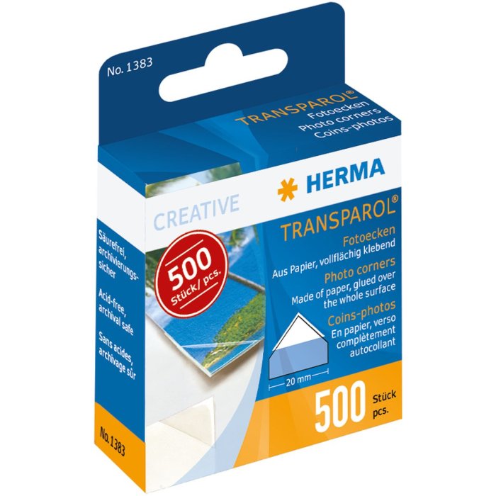 500 esquinas de fotos Herma Transparol
