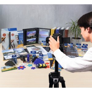 herma photo cardboard a4 blanco 230x297 con hoja protectora 10 hojas
