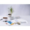 herma photo cardboard a4 blanco 230x297 con hoja protectora 10 hojas