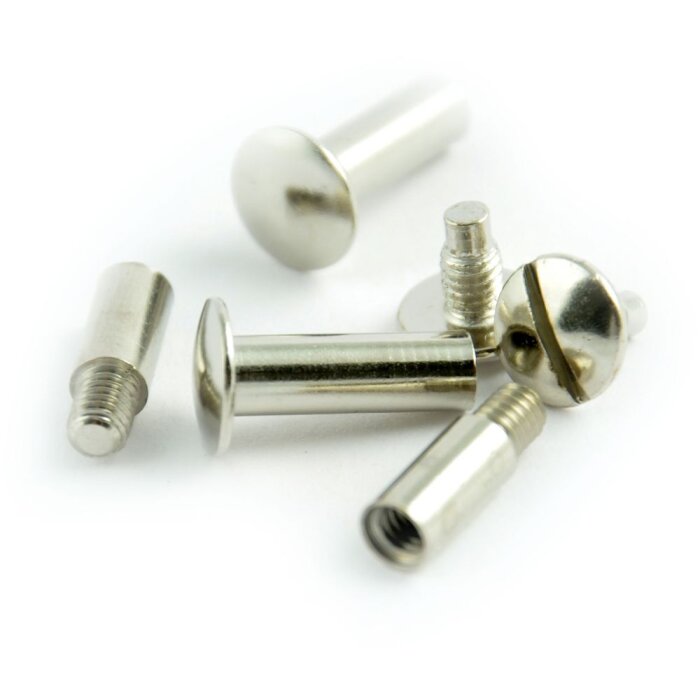 Goldbuch Screw Set plata (para Goldbuch Screw Albums)