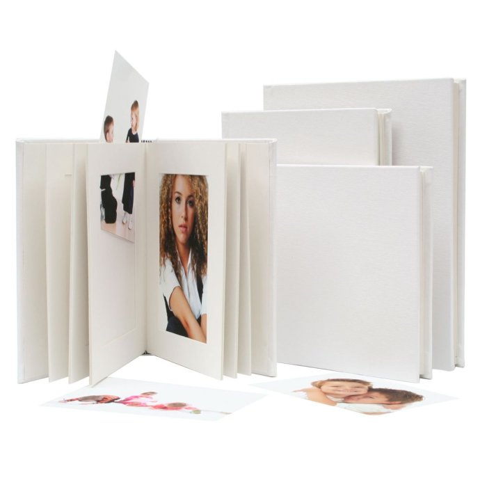 Álbum de montaje Deknudt A66DA1 blanco 10 fotos 15x20 cm