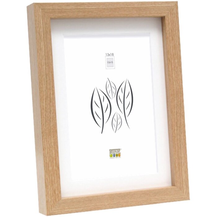 Marco de madera S40A roble 50x70 cm - 40x60 cm