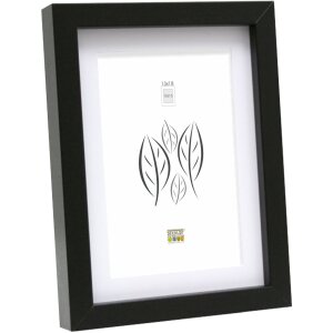 Marco de madera S40A negro 50x70 cm - 40x60 cm