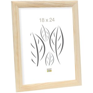 Marco de madera S40C Deknudt 24x30 cm nature