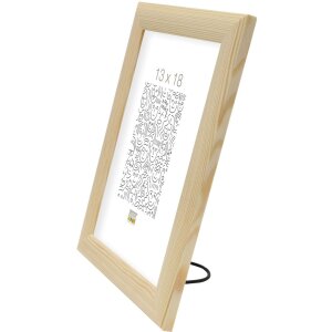 Marco de madera S40C Deknudt 40x50 cm natural