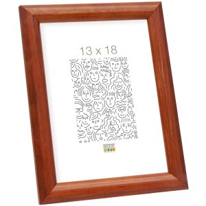 Marco de madera S40C Deknudt 13x18 cm marrón
