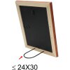 Marco de madera S40C Deknudt 40x50 cm marrón