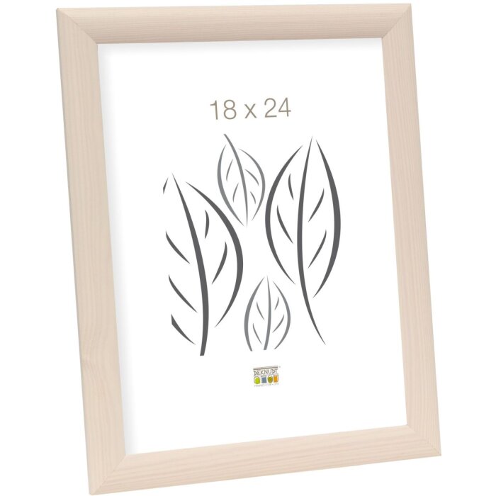 Marco de madera S40C Deknudt 40x50 cm blanco