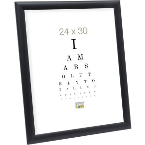 Marco de madera S40C Deknudt 20x30 cm negro