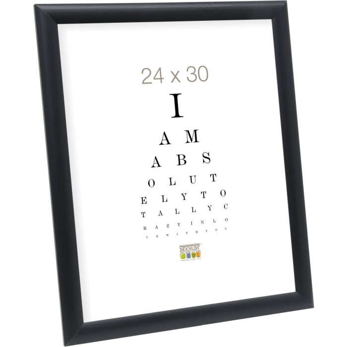 Marco de madera S40C Deknudt 40x60 cm negro