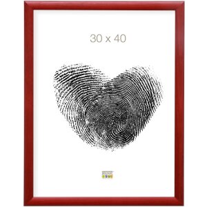 Marco de madera S40C Deknudt 18x24 cm rojo