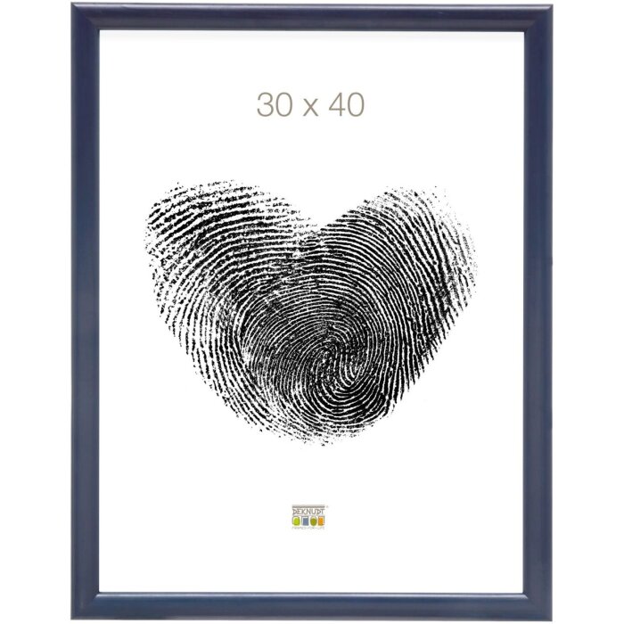 Marco de madera S40C Deknudt 18x24 cm azul