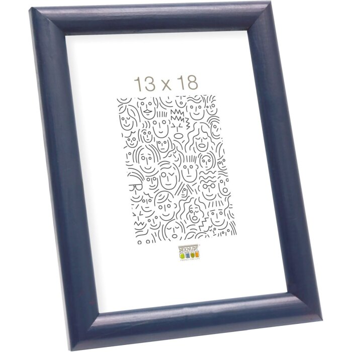 Marco de madera S40C Deknudt 40x60 cm azul