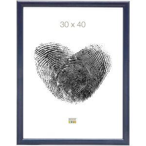 Marco de madera S40C Deknudt 40x60 cm azul