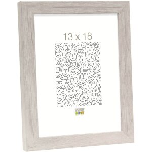 Marco de madera S45R bloque moldura 13x13 cm luz