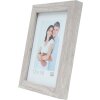 Marco de madera S45R moldura de bloque 30x30 cm luz