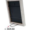 Marco de madera S45R moldura de bloque 30x30 cm luz