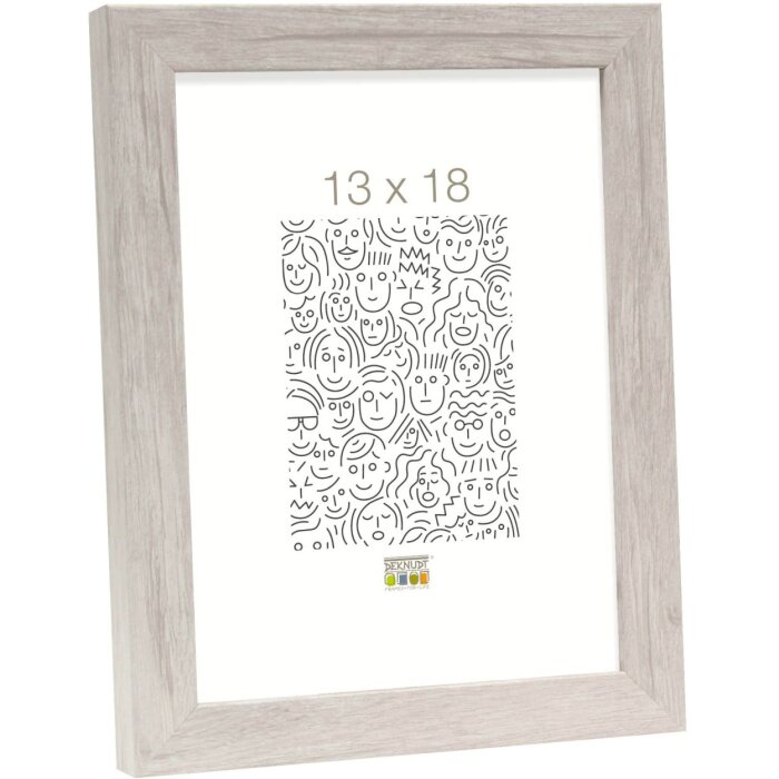Marco de madera S45R moldura de bloque 30x45 cm luz