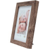 Marco de madera S45R Moldura en bloque 18x24 cm marrón