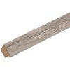 Marco de madera S45R moldura de bloque 50x70 cm gris-beige