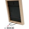 Marco de madera S45R moldura de bloque 13x13 cm roble
