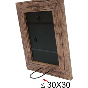 Marco de madera S48SH 10x15 cm marrón