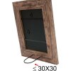 Marco de madera S48SH 10x15 cm marrón