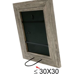 Marco de madera Deknudt S48SH 20x25 cm gris-beige