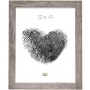 Marco de madera Deknudt S48SH 20x25 cm gris-beige
