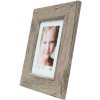 Marco de madera S48SH 30x45 cm gris-beige