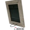 Marco de madera S48SH 30x45 cm gris-beige