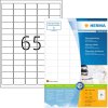 Etiquetas de direcciones Premium A4 38,1x21,2 mm esquinas redondas papel blanco mate 6500 unid.