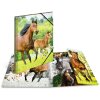 Carpeta A3 con banda elástica Caballos