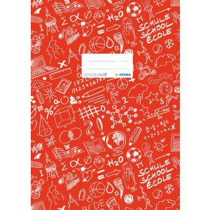 Portada cuaderno A4 SCHOOLYDOO rojo