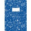 Portada cuaderno A4 SCHOOLYDOO azul