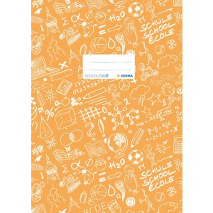 Portada cuaderno A4 SCHOOLYDOO naranja